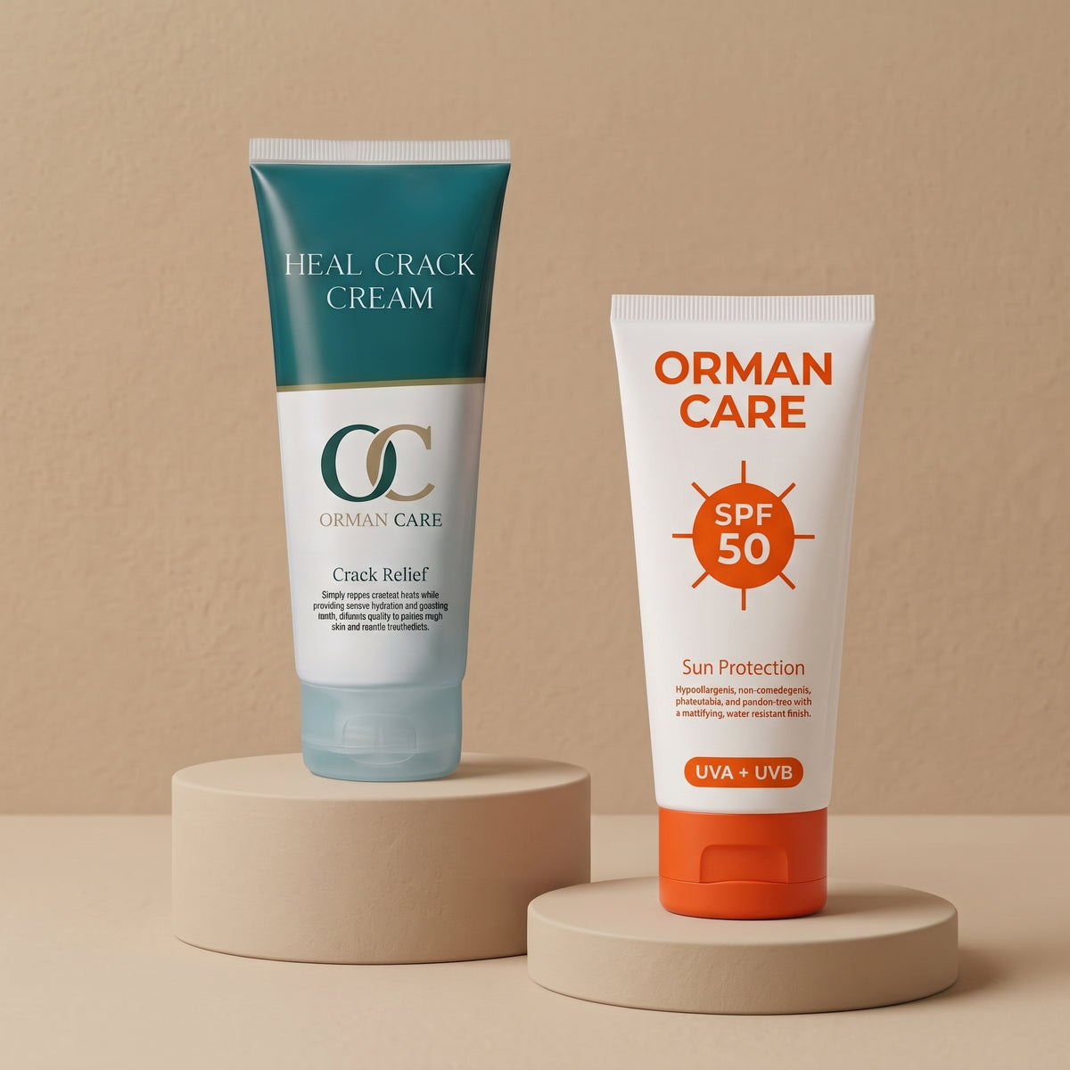 Heal Crack Cream + Sun Screen