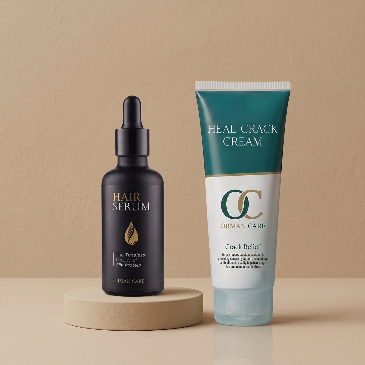 Hair Serum + Heal Crack Cream