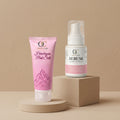 Glowing face serum + Himalayan Pink Salt face wash
