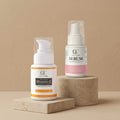 Glowing face serum + Vit C face serum