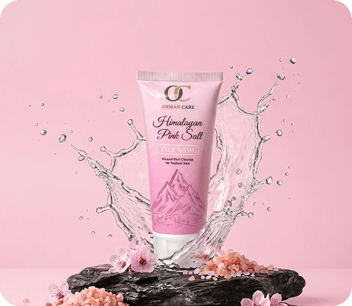 Himalaya Pink Salt Face Wash (60 ml) - Orman Care- Top Skincare brand in Pakistan